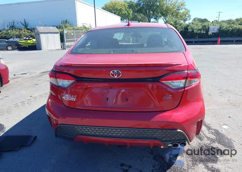 2020 Toyota Corolla Se z USA, uszkodzony, nr VIN 5YFS4RCEXLP047541